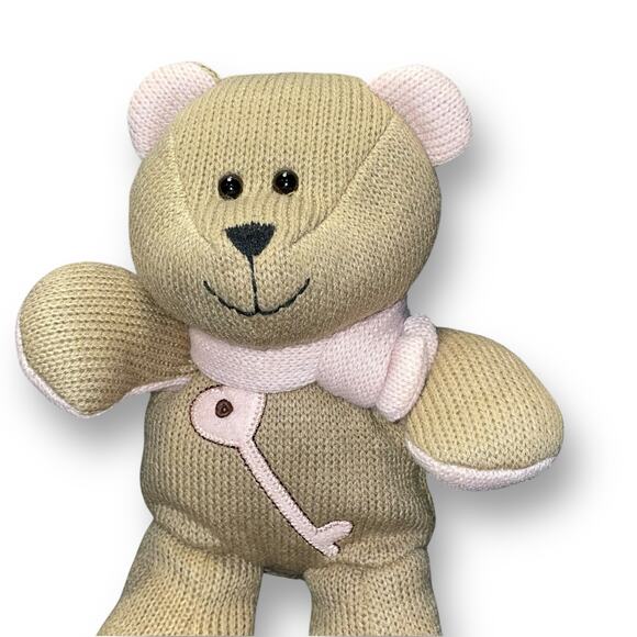 10" Starbucks Bearista Bear Plush Knit Key to My Heart Coffee Lover Holiday Gift - Picture 4 of 10